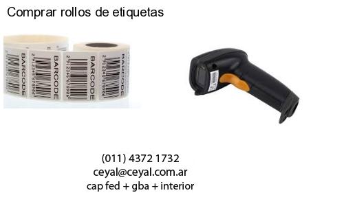 Comprar rollos de etiquetas