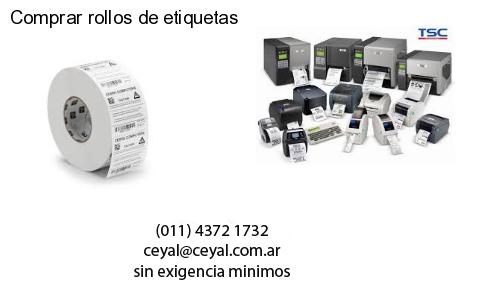 Comprar rollos de etiquetas
