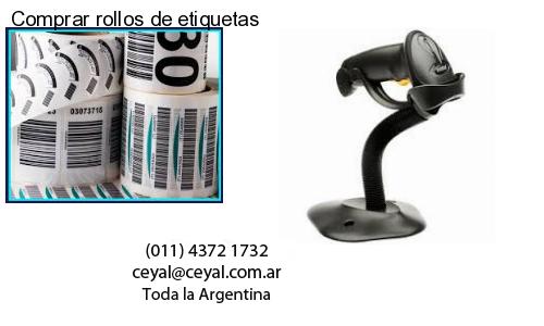 Comprar rollos de etiquetas