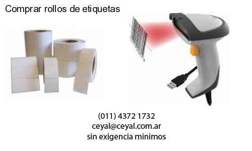 Comprar rollos de etiquetas