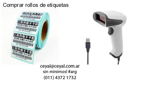 Comprar rollos de etiquetas