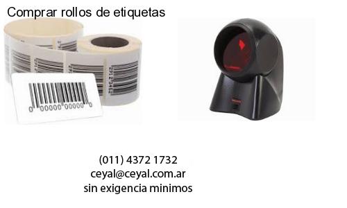 Comprar rollos de etiquetas