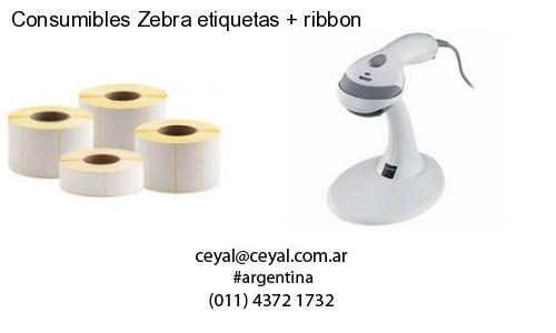 Consumibles Zebra etiquetas   ribbon