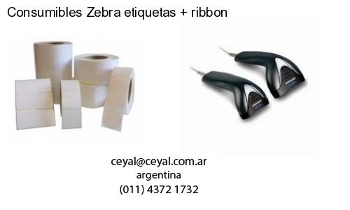 Consumibles Zebra etiquetas   ribbon