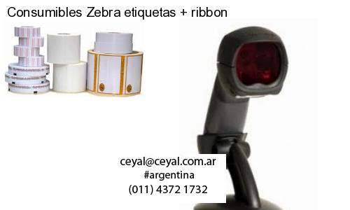 Consumibles Zebra etiquetas   ribbon