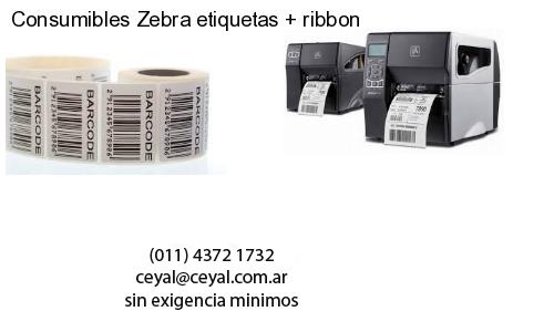 Consumibles Zebra etiquetas   ribbon
