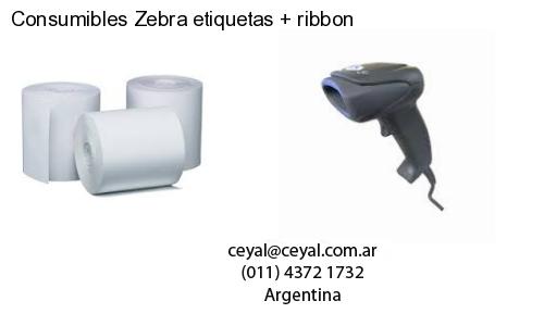 Consumibles Zebra etiquetas   ribbon