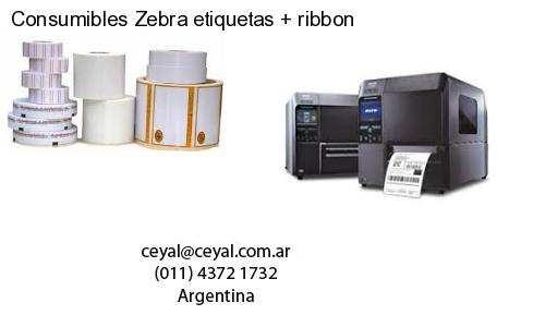 Consumibles Zebra etiquetas   ribbon
