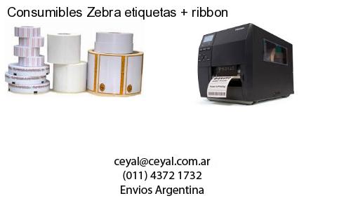 Consumibles Zebra etiquetas   ribbon