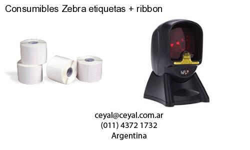 Consumibles Zebra etiquetas   ribbon