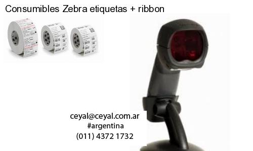 Consumibles Zebra etiquetas   ribbon