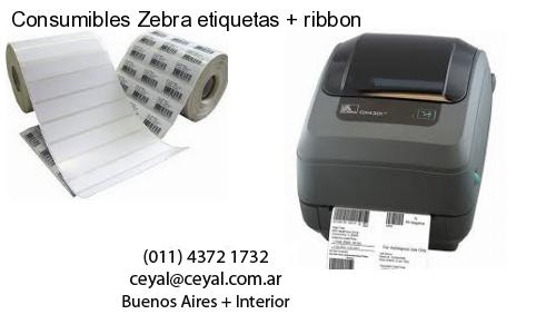 Consumibles Zebra etiquetas   ribbon