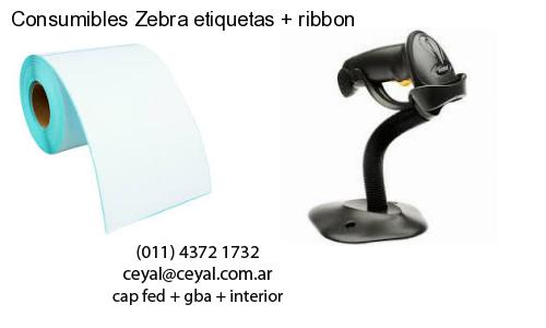Consumibles Zebra etiquetas   ribbon