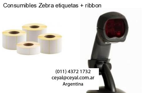 Consumibles Zebra etiquetas   ribbon