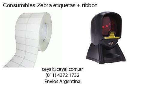 Consumibles Zebra etiquetas   ribbon