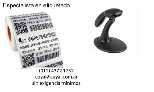 Especialista en etiquetado