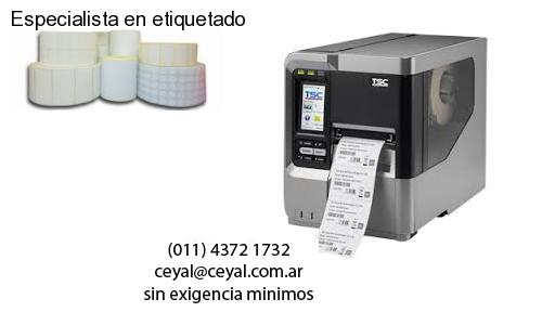 Especialista en etiquetado