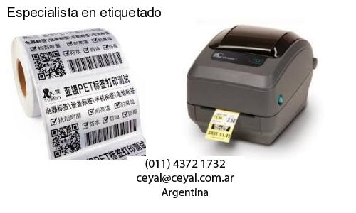 Especialista en etiquetado