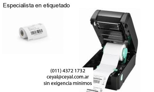 Especialista en etiquetado