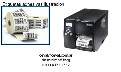 Etiquetas adhesivas ilustracion