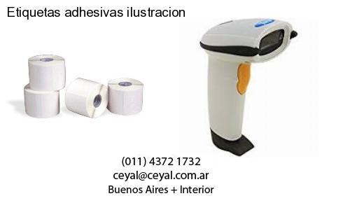 Etiquetas adhesivas ilustracion