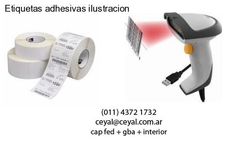 Etiquetas adhesivas ilustracion