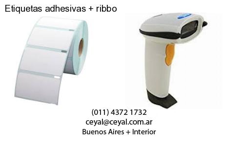 Etiquetas adhesivas   ribbo