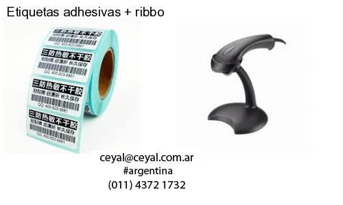 Etiquetas adhesivas   ribbo