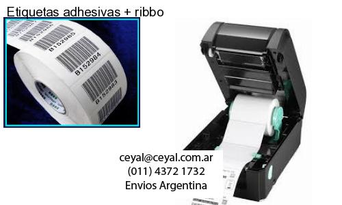 Etiquetas adhesivas   ribbo