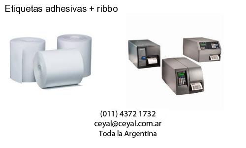 Etiquetas adhesivas   ribbo