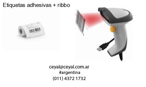 Etiquetas adhesivas   ribbo
