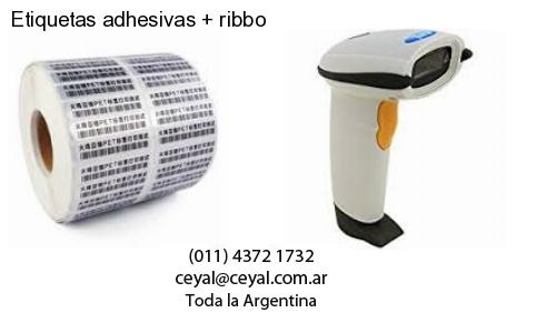 Etiquetas adhesivas   ribbo