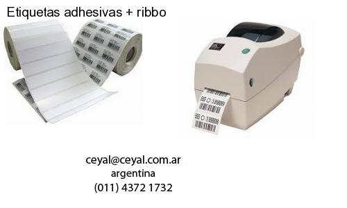 Etiquetas adhesivas   ribbo