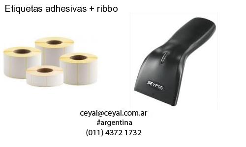 Etiquetas adhesivas   ribbo
