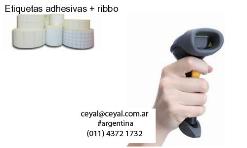 Etiquetas adhesivas   ribbo