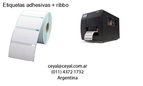 Etiquetas adhesivas   ribbo