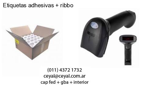 Etiquetas adhesivas   ribbo