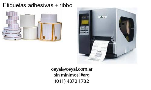Etiquetas adhesivas   ribbo