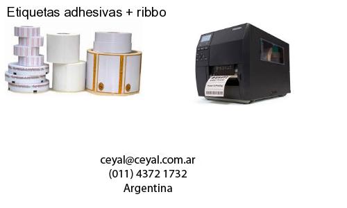 Etiquetas adhesivas ribbo