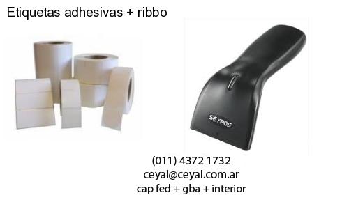 Etiquetas adhesivas   ribbo