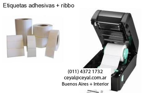 Etiquetas adhesivas   ribbo