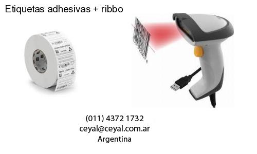 Etiquetas adhesivas   ribbo