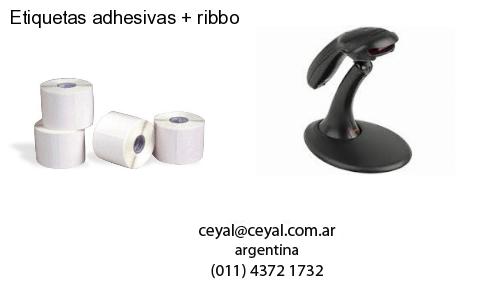 Etiquetas adhesivas   ribbo