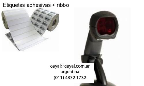 Etiquetas adhesivas   ribbo