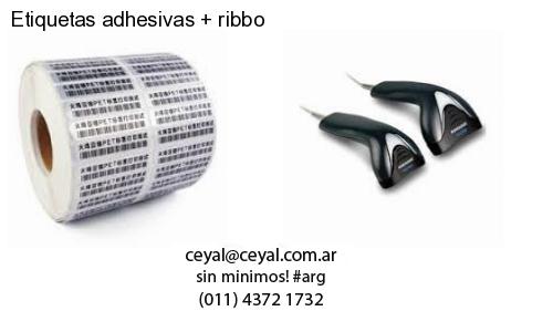 Etiquetas adhesivas   ribbo