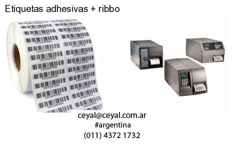 Etiquetas adhesivas   ribbo