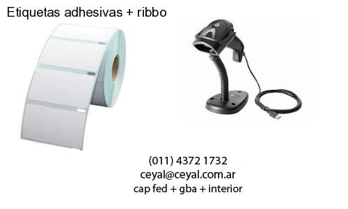 Etiquetas adhesivas   ribbo