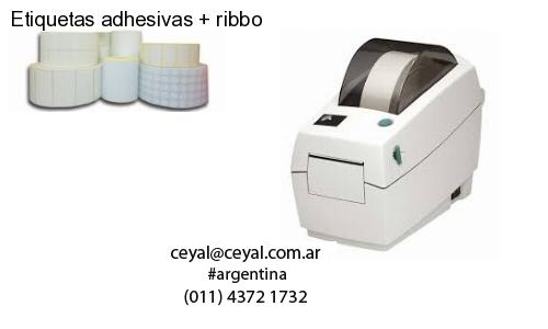 Etiquetas adhesivas   ribbo