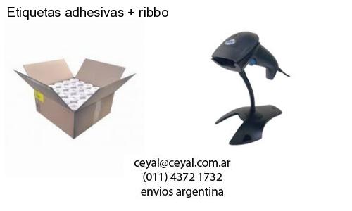 Etiquetas adhesivas   ribbo