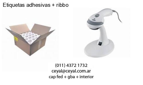 Etiquetas adhesivas   ribbo